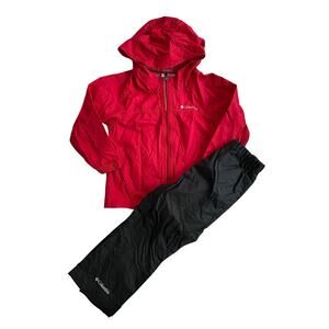 Kid's Columbia Rain Jacket and Pant Set